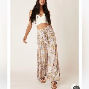 Lounge wide leg coverup pants brand new never worn summer
